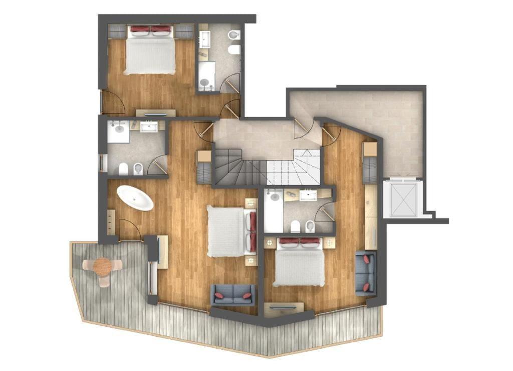 Luxury Chalet Lefiro Santa Cristina Val Gardena Екстериор снимка